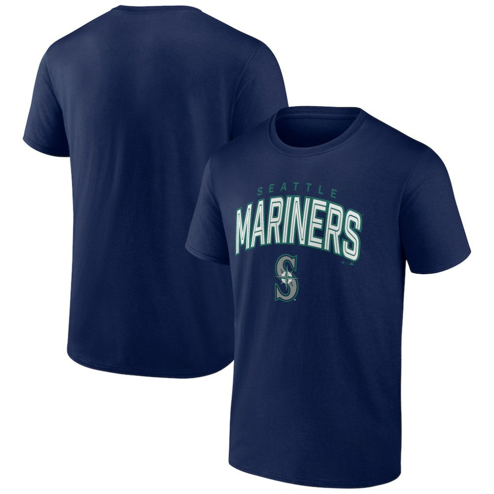 Seattle Mariners Master the Game T-Shirt - Navy - MLB on Sale