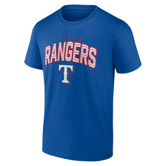 Texas Rangers Master the Game T-Shirt - Royal - MLB Sale