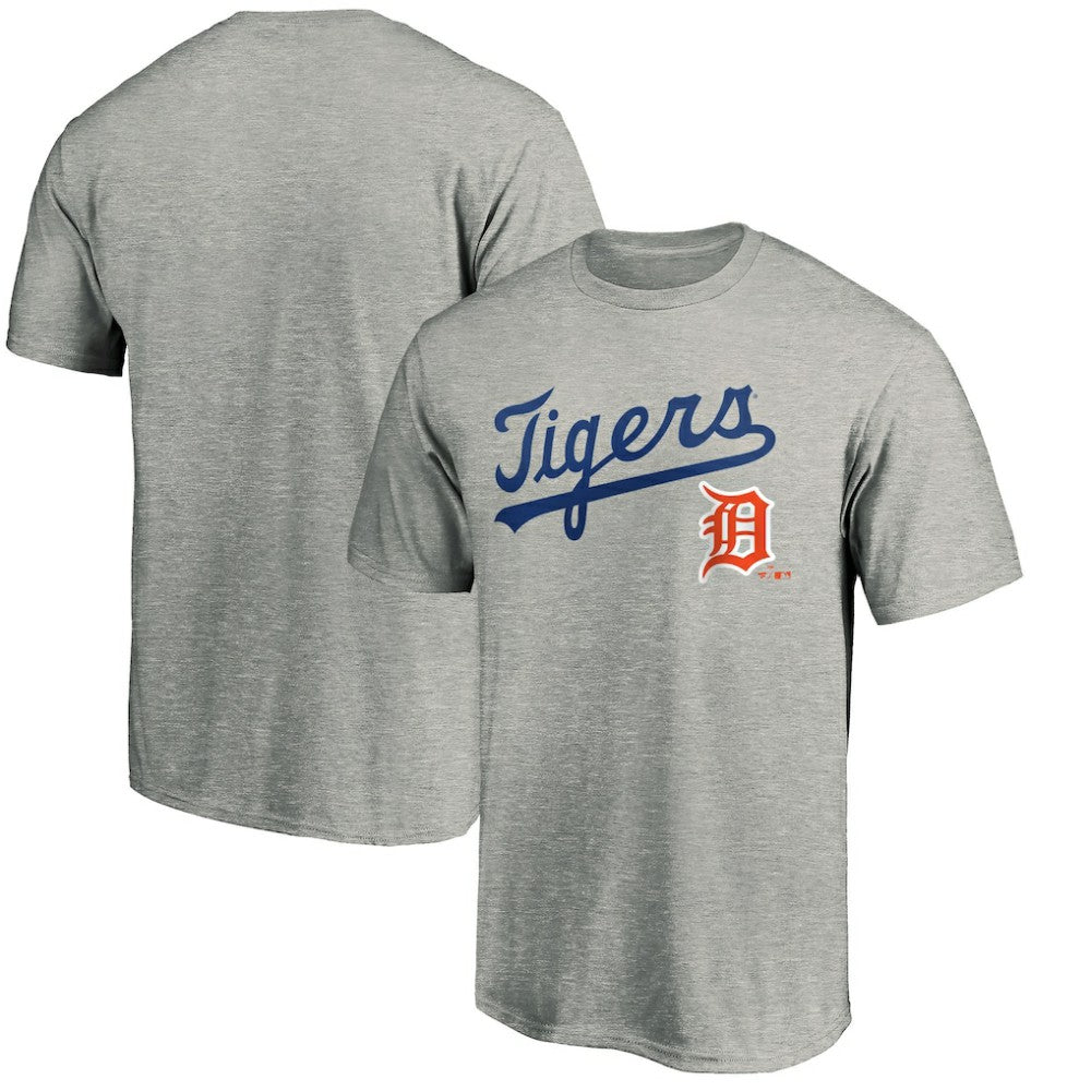 Detroit Tigers Cooperstown Collection Wahconah T-Shirt - Heather Gray - MLB Lifestyle