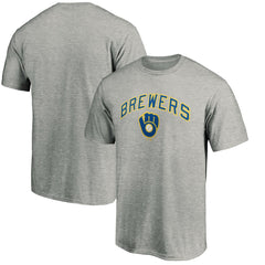Milwaukee Brewers Cooperstown Collection Wahconah T-Shirt - Heather Gray - MLB on Sale
