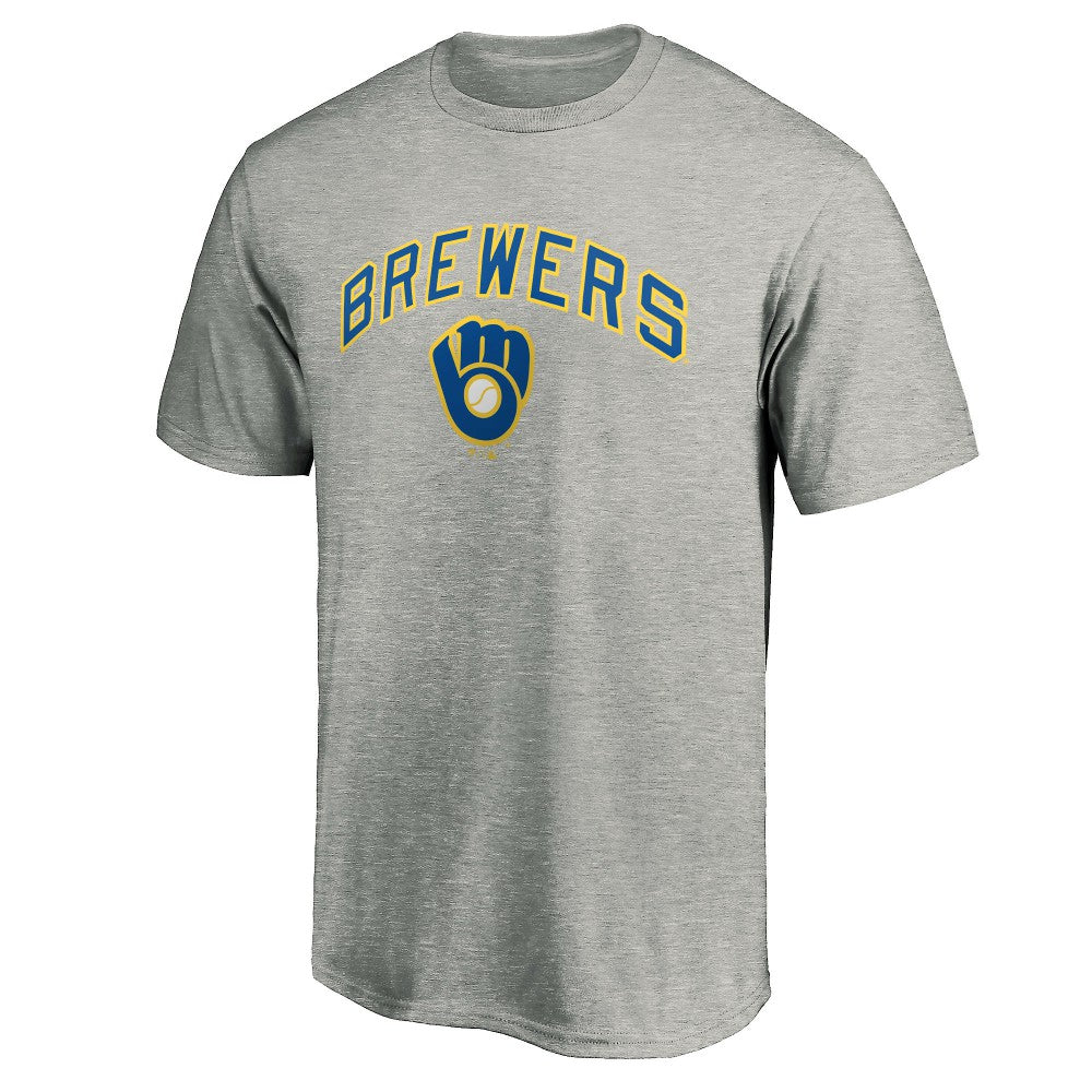 Milwaukee Brewers Cooperstown Collection Wahconah T-Shirt - Heather Gray - MLB on Sale