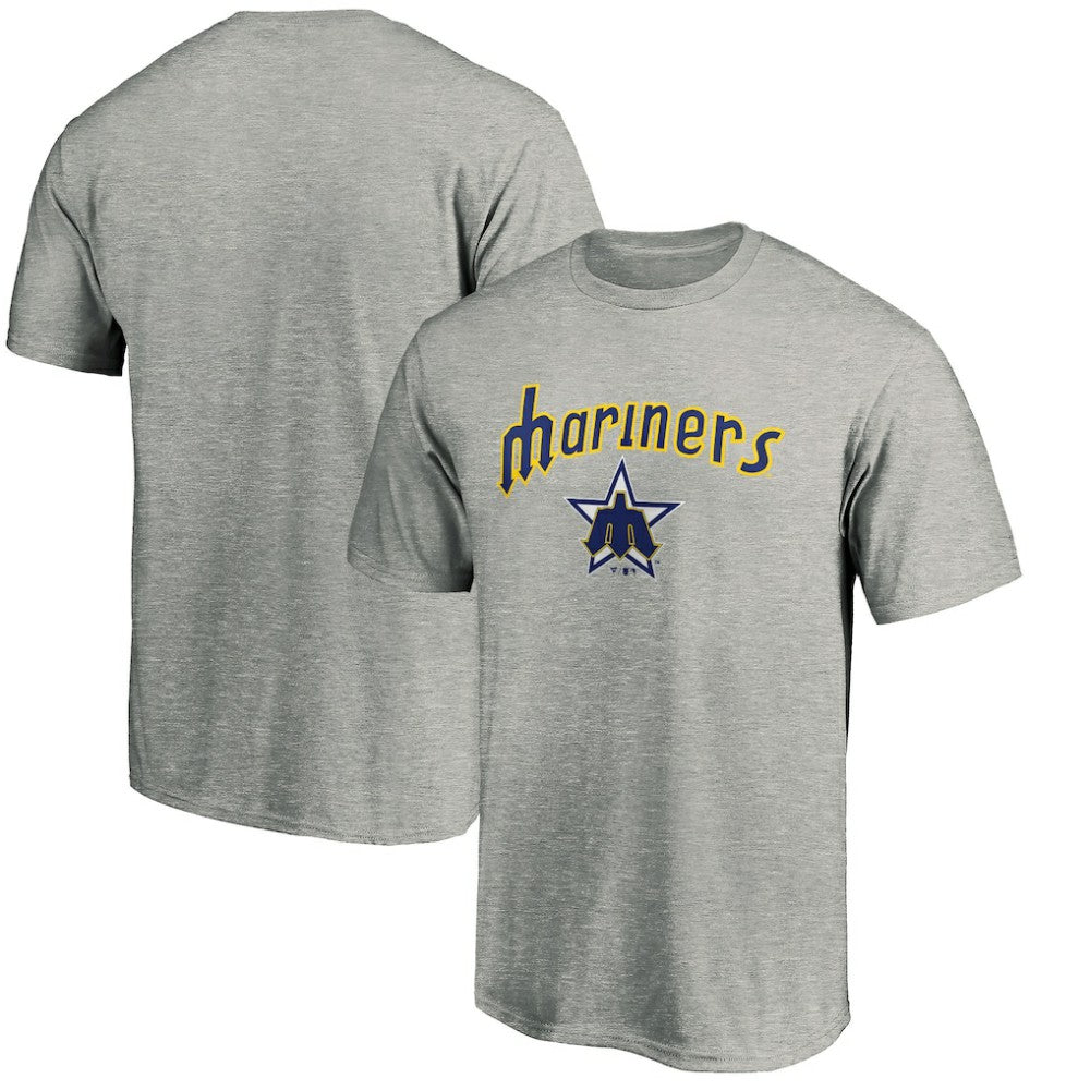 Seattle Mariners Cooperstown Collection Wahconah T-Shirt - Heather Gray - MLB on Sale