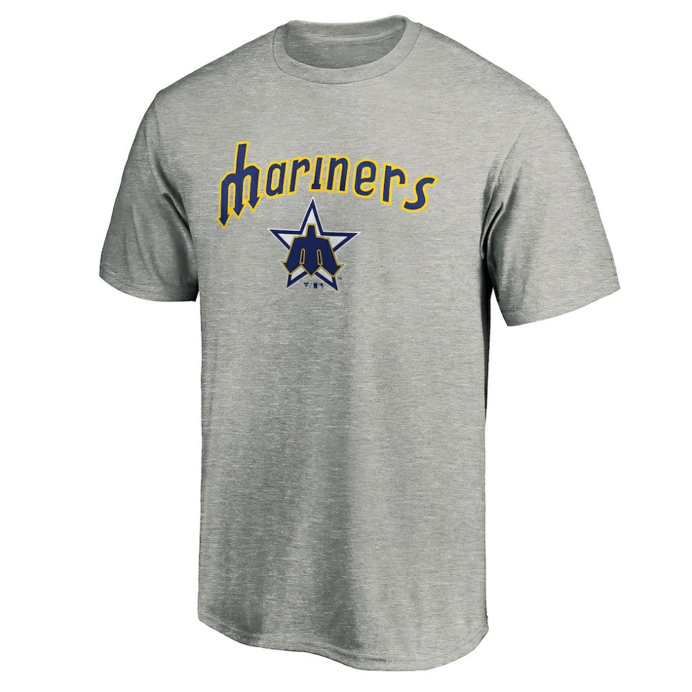 Seattle Mariners Cooperstown Collection Wahconah T-Shirt - Heather Gray - MLB on Sale