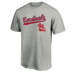 St. Louis Cardinals Cooperstown Collection Wahconah T-Shirt - Heather Gray - MLB Lifestyle