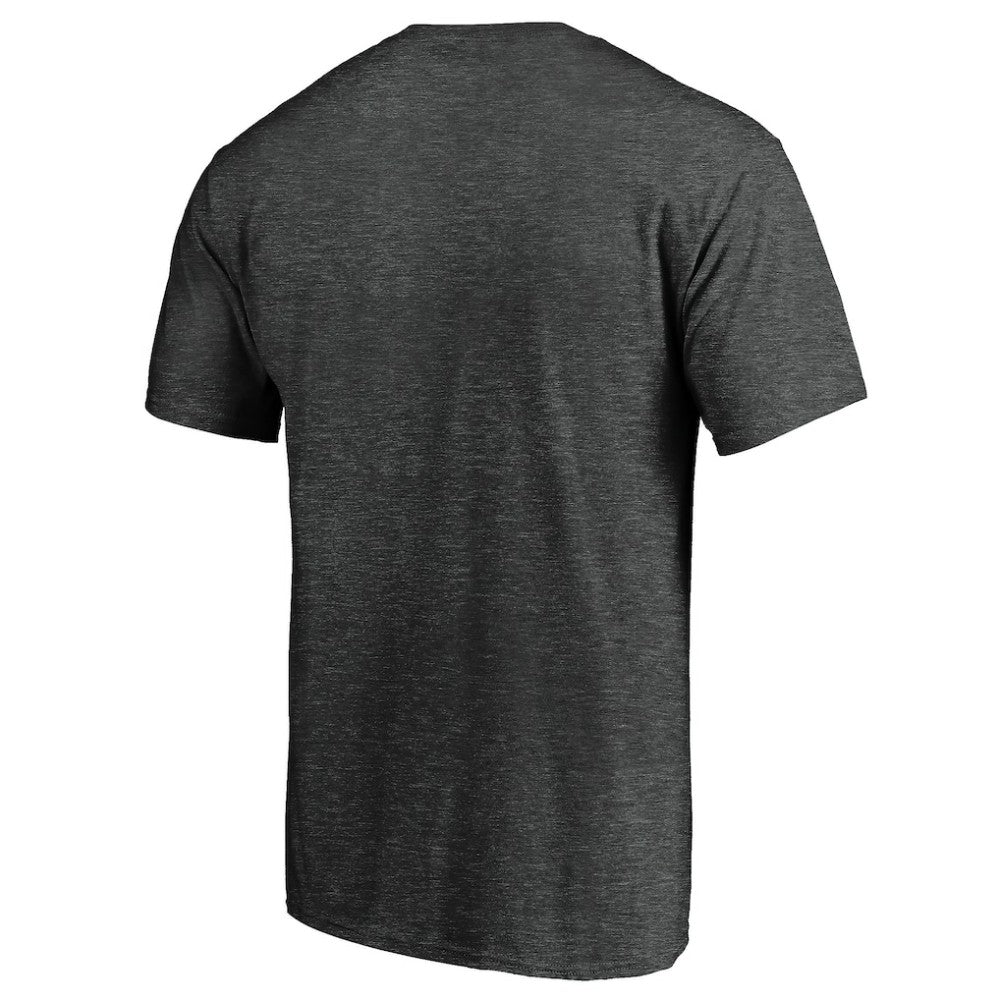 Chicago Cubs Official Wordmark T-Shirt - Charcoal - MLB Lifestyle