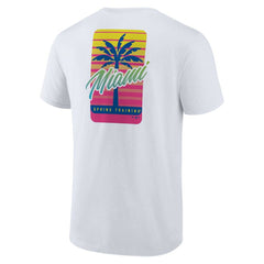 Miami Marlins Spring Break T-Shirt - White - MLB Lifestyle