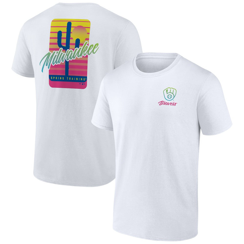 Milwaukee Brewers Spring Break T-Shirt - White - MLB Lifestyle