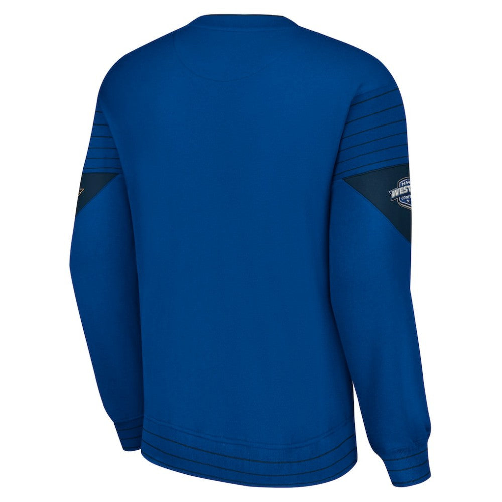 St. Louis Blues Starter Faceoff Pullover Sweatshirt - Blue - NHL 200115881