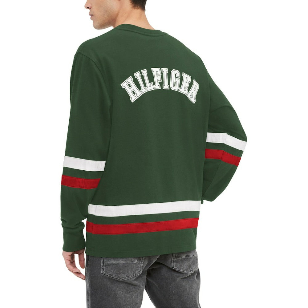 Minnesota Wild Tommy Hilfiger Nolan Long Sleeve T-Shirt - Green - NHL 200115929