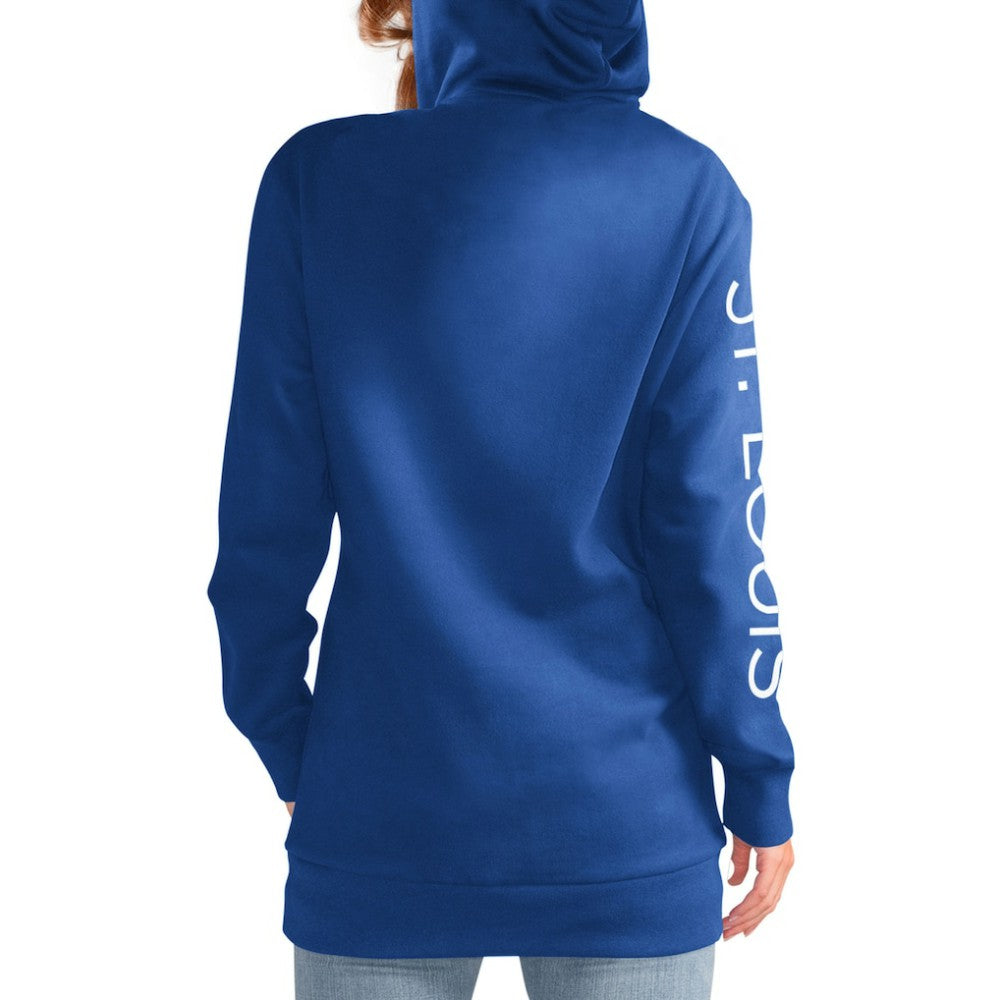 St. Louis Blues G-III 4Her by Carl Banks Women's Overtime Pullover Hoodie - Blue - NHL 200115969
