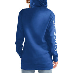 St. Louis Blues G-III 4Her by Carl Banks Women's Overtime Pullover Hoodie - Blue - NHL 200115969