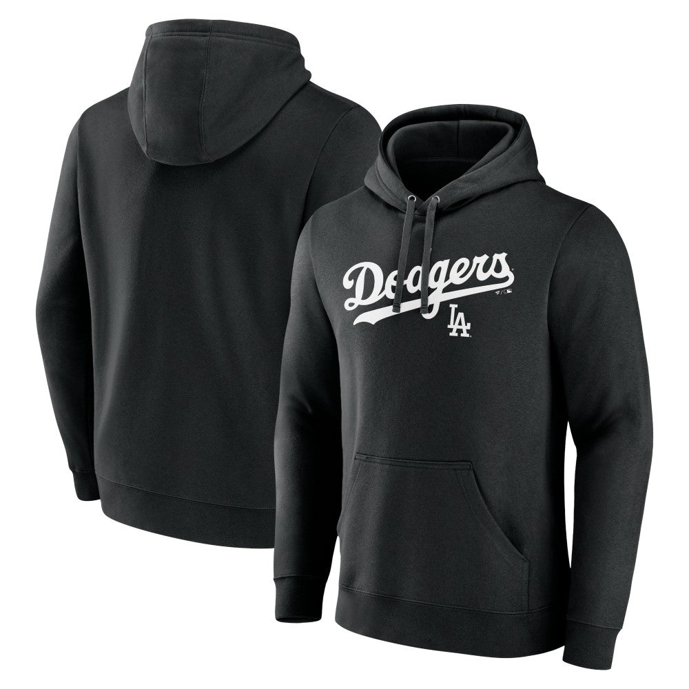 Los Angeles Dodgers Series Sweep Pullover Hoodie - Black - MLB Online
