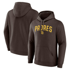 San Diego Padres Series Sweep Pullover Hoodie - Brown - MLB Sale