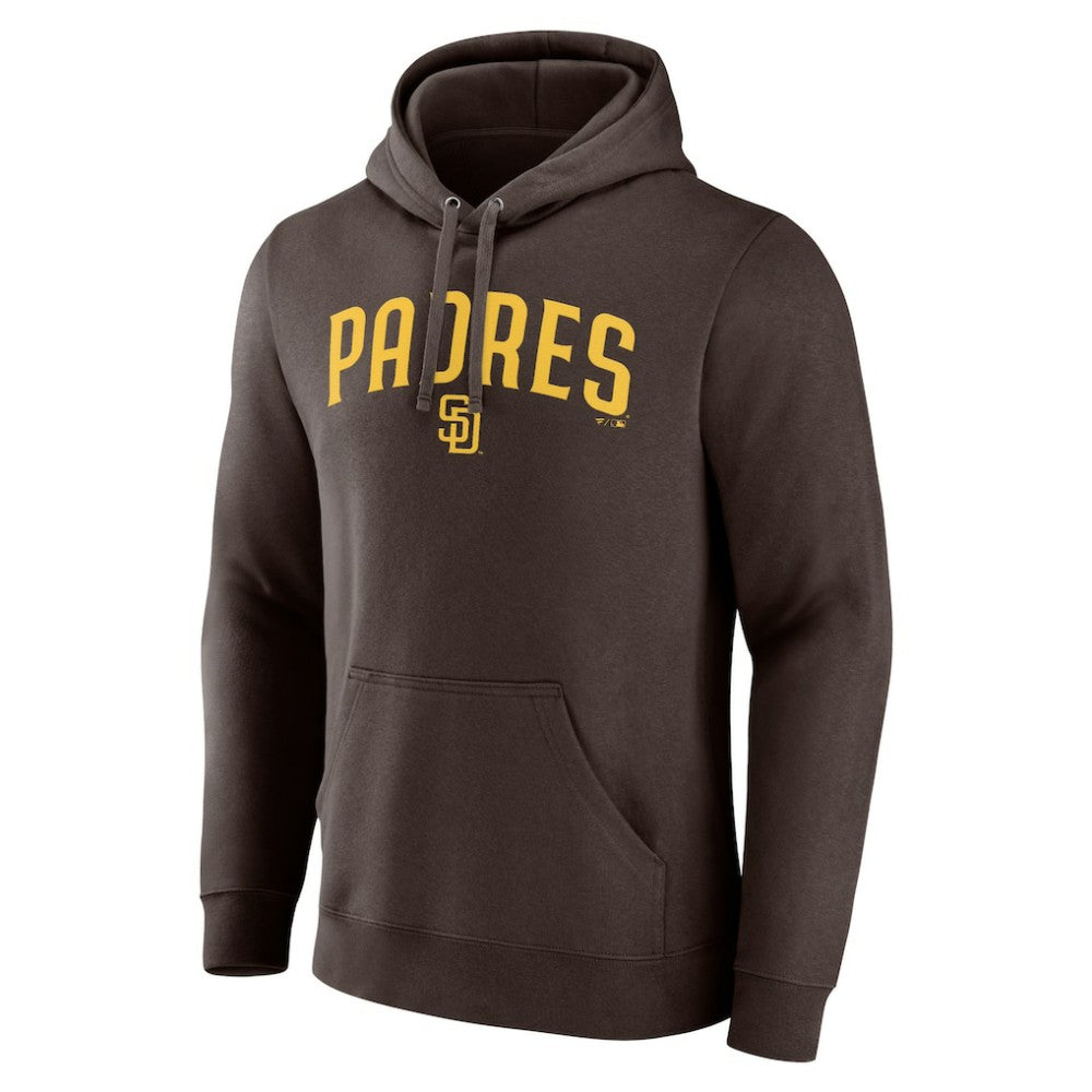 San Diego Padres Series Sweep Pullover Hoodie - Brown - MLB Sale
