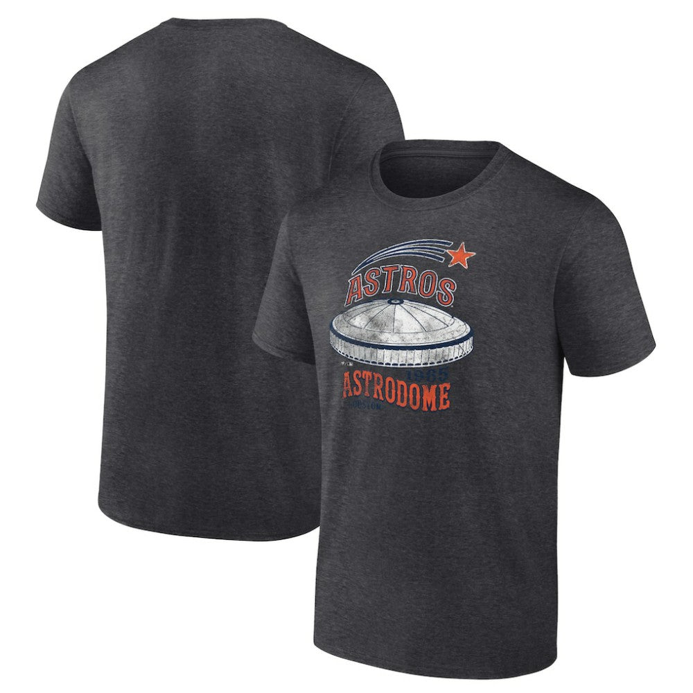 Houston Astros Hometown Collection The Dome T-Shirt - Charcoal - MLB Lifestyle