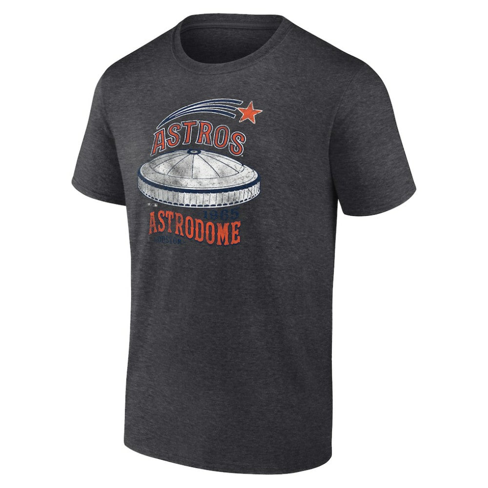 Houston Astros Hometown Collection The Dome T-Shirt - Charcoal - MLB Lifestyle