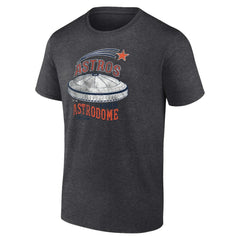 Houston Astros Hometown Collection The Dome T-Shirt - Charcoal - MLB Lifestyle