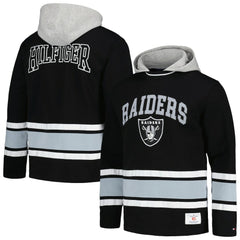 Las Vegas Raiders Tommy Hilfiger Ivan Fashion Pullover Hoodie Black