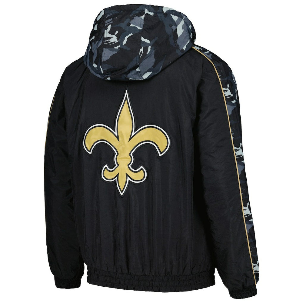 New Orleans Saints Starter Thursday Night Gridiron Full-Zip Hoodie Black