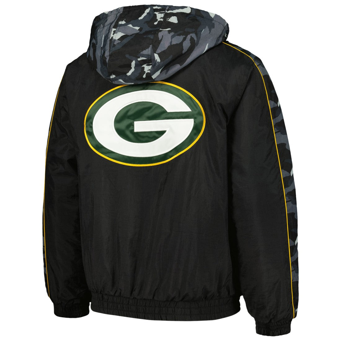 Green Bay Packers Starter Thursday Night Gridiron Full-Zip Hoodie Black