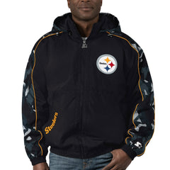 Pittsburgh Steelers Starter Thursday Night Gridiron Full-Zip Hoodie Black