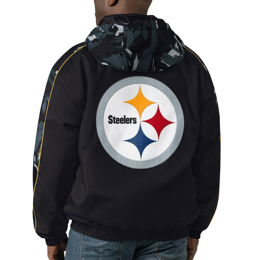 Pittsburgh Steelers Starter Thursday Night Gridiron Full-Zip Hoodie Black