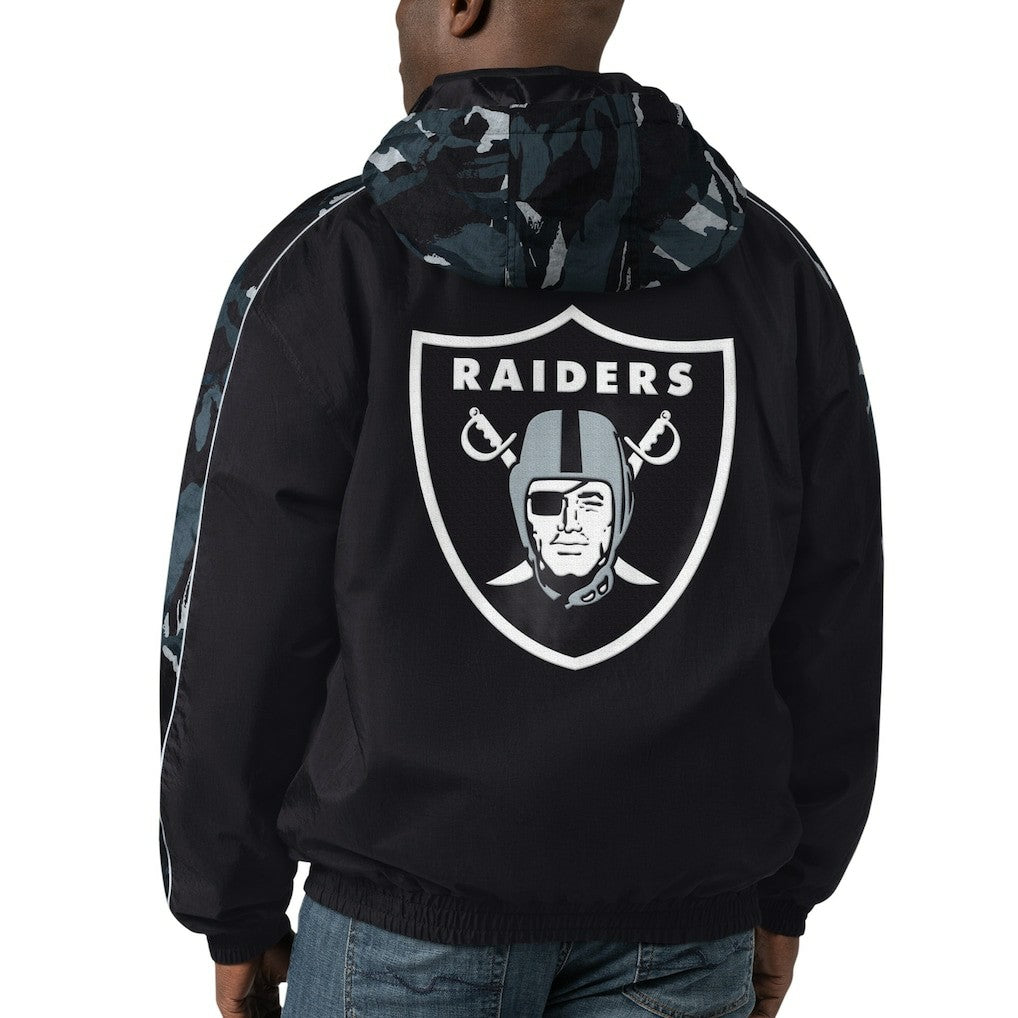 Las Vegas Raiders Starter Thursday Night Gridiron Full-Zip Hoodie Black