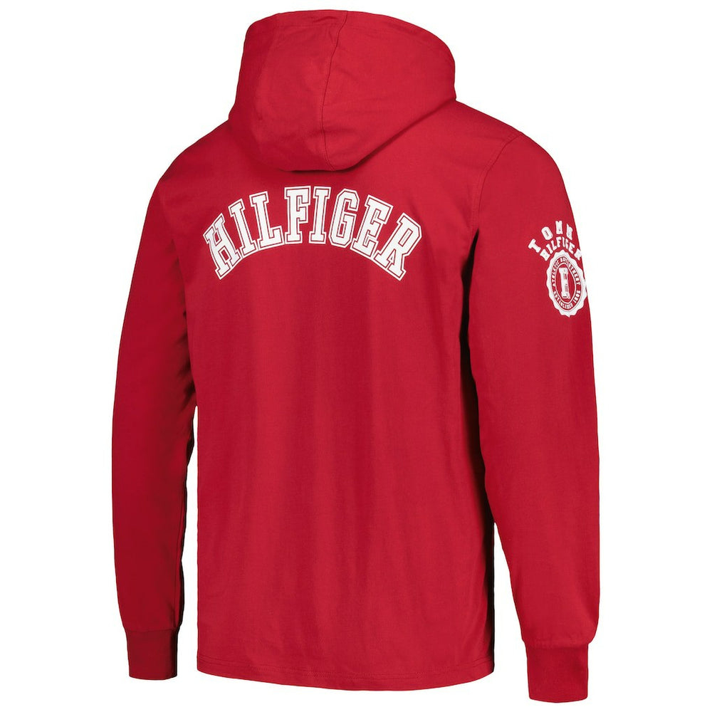 Arizona Cardinals Tommy Hilfiger Morgan Long Sleeve Hoodie T-Shirt Cardinal