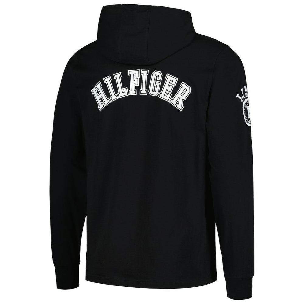 Cincinnati Bengals Tommy Hilfiger Morgan Long Sleeve Hoodie T-Shirt Black