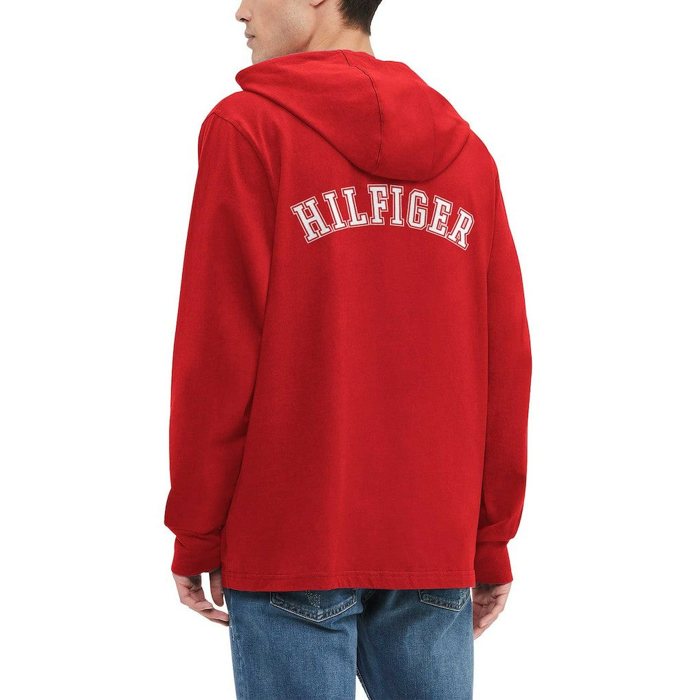 Atlanta Falcons Tommy Hilfiger Morgan Long Sleeve Hoodie T-Shirt Red