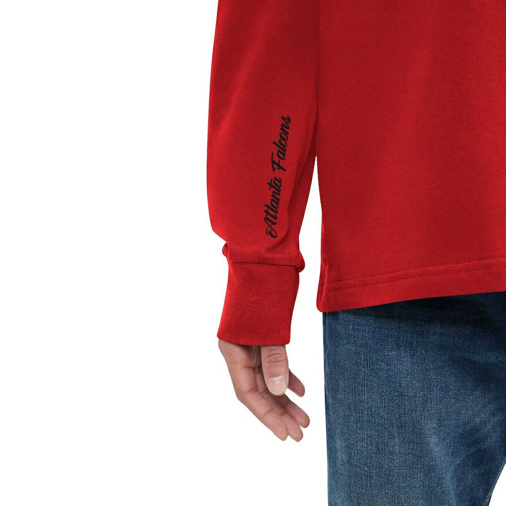 Atlanta Falcons Tommy Hilfiger Morgan Long Sleeve Hoodie T-Shirt Red