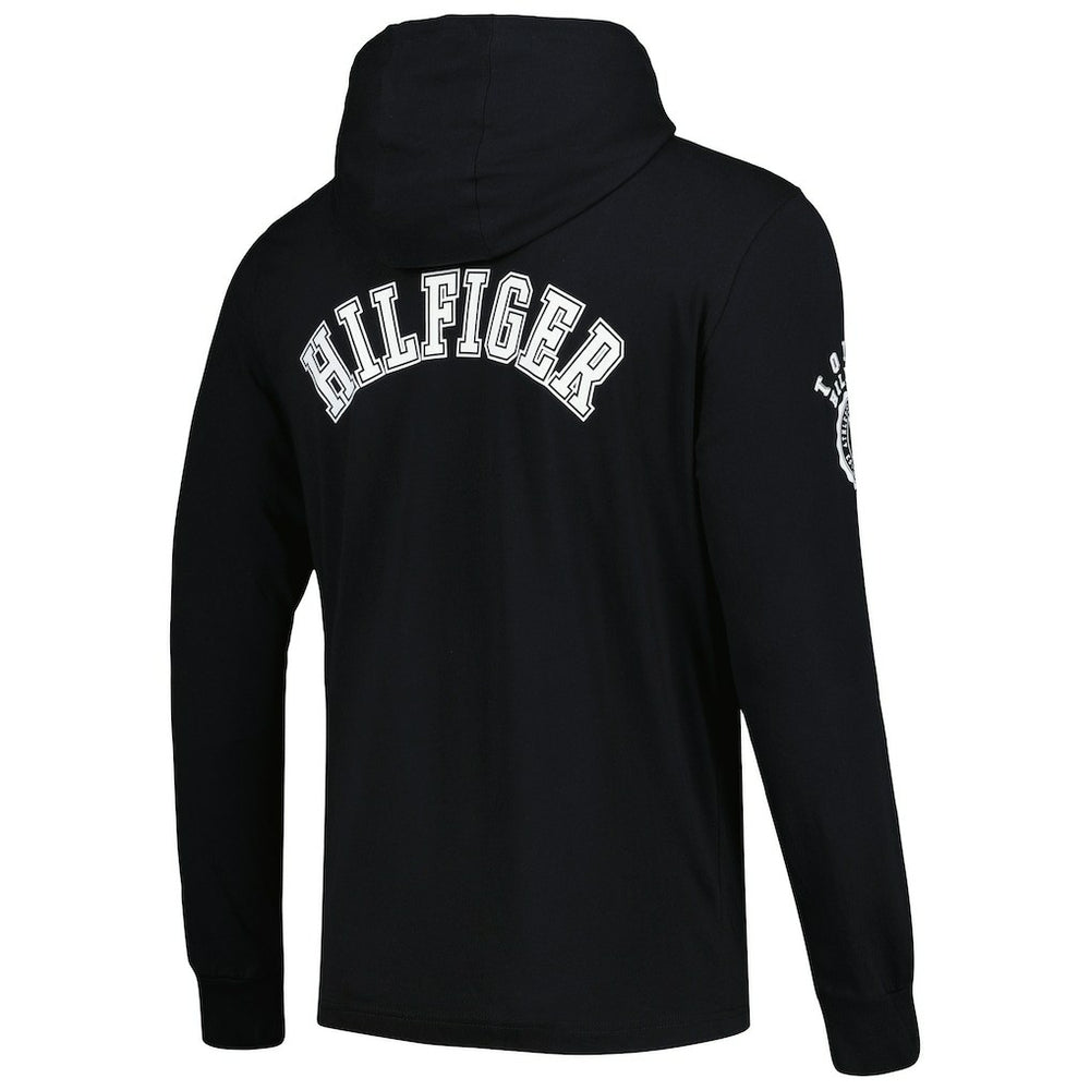 Jacksonville Jaguars Tommy Hilfiger Morgan Long Sleeve Hoodie T-Shirt Black