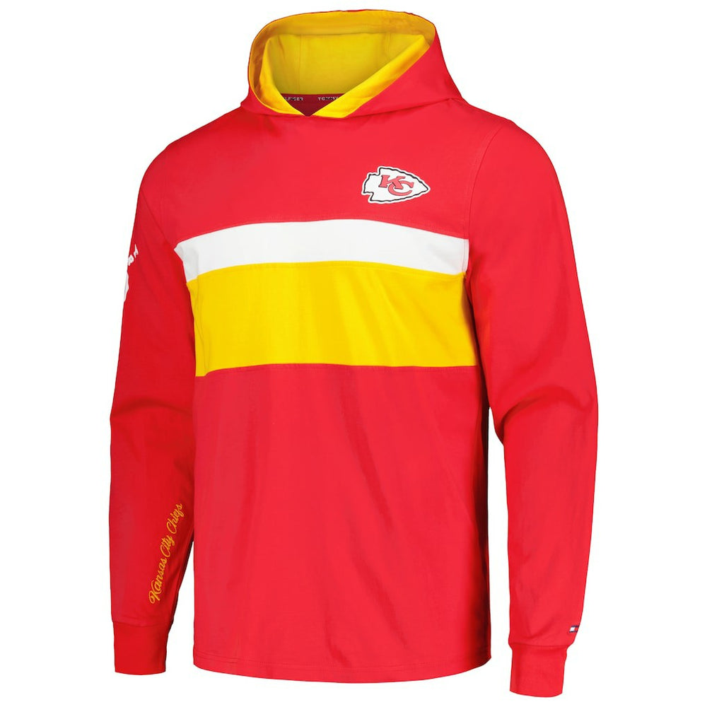 Kansas City Chiefs Tommy Hilfiger Morgan Long Sleeve Hoodie T-Shirt Red