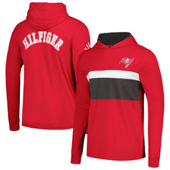 Tampa Bay Buccaneers Tommy Hilfiger Morgan Long Sleeve Hoodie T-Shirt Red