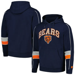 Chicago Bears Starter Captain Pullover Hoodie Navy