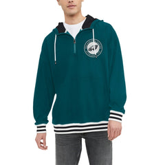 Philadelphia Eagles Tommy Hilfiger Midnight Aaron Quarter-Zip Hoodie Green
