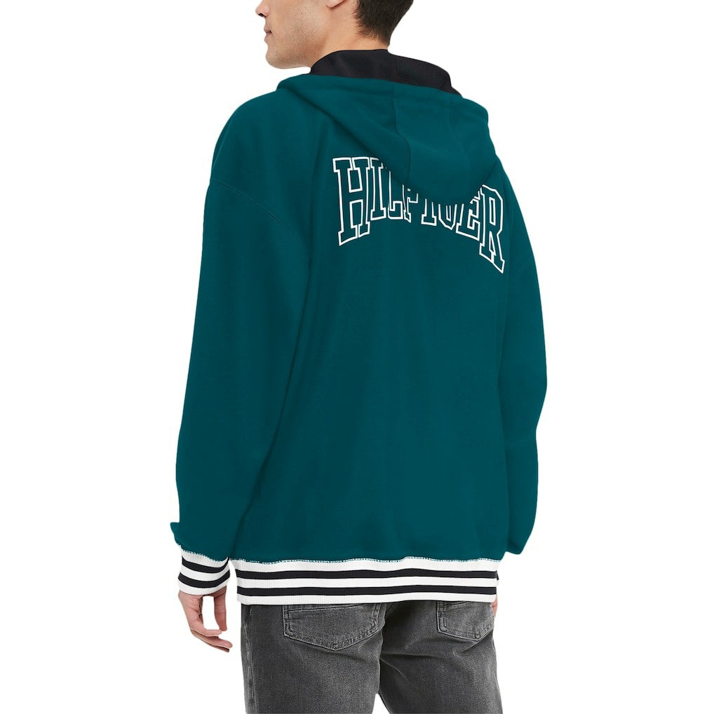 Philadelphia Eagles Tommy Hilfiger Midnight Aaron Quarter-Zip Hoodie Green