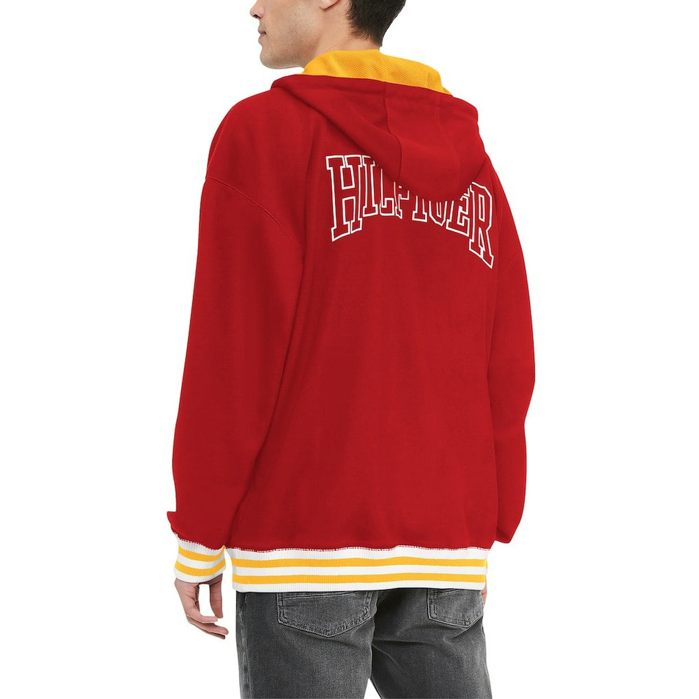 Kansas City Chiefs Tommy Hilfiger Aaron Quarter-Zip Hoodie Red