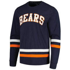 Chicago Bears Tommy Hilfiger Nolan Long Sleeve T-Shirt Navy/Orange