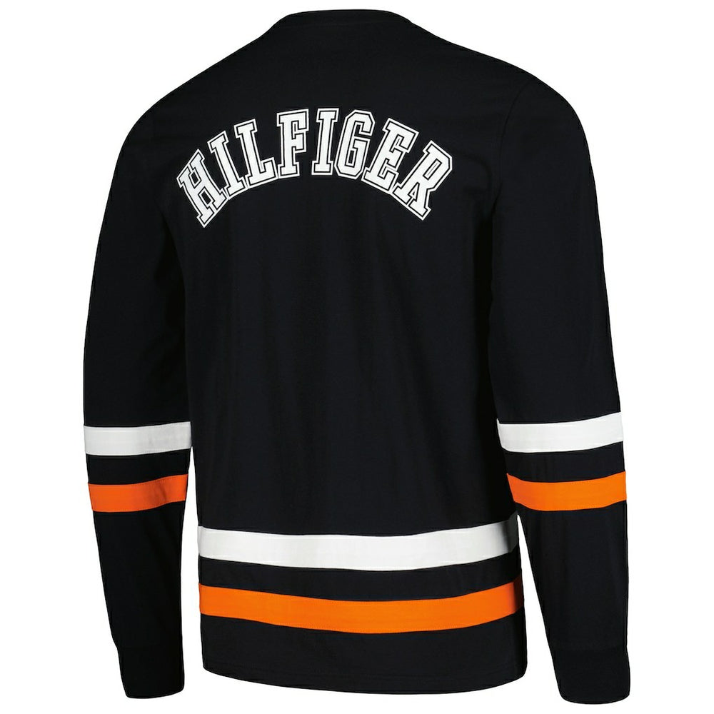 Cincinnati Bengals Tommy Hilfiger Nolan Long Sleeve T-Shirt Black/Orange