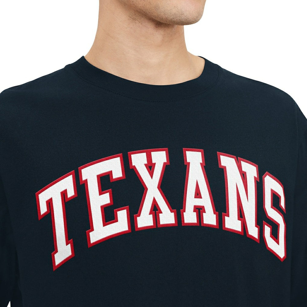 Houston Texans Tommy Hilfiger Nolan Long Sleeve T-Shirt Navy/Red