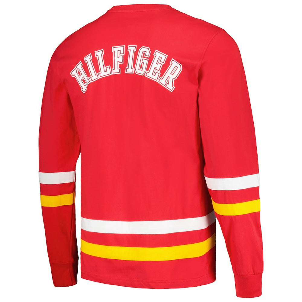 Kansas City Chiefs Tommy Hilfiger Nolan Long Sleeve T-Shirt Red/Gold