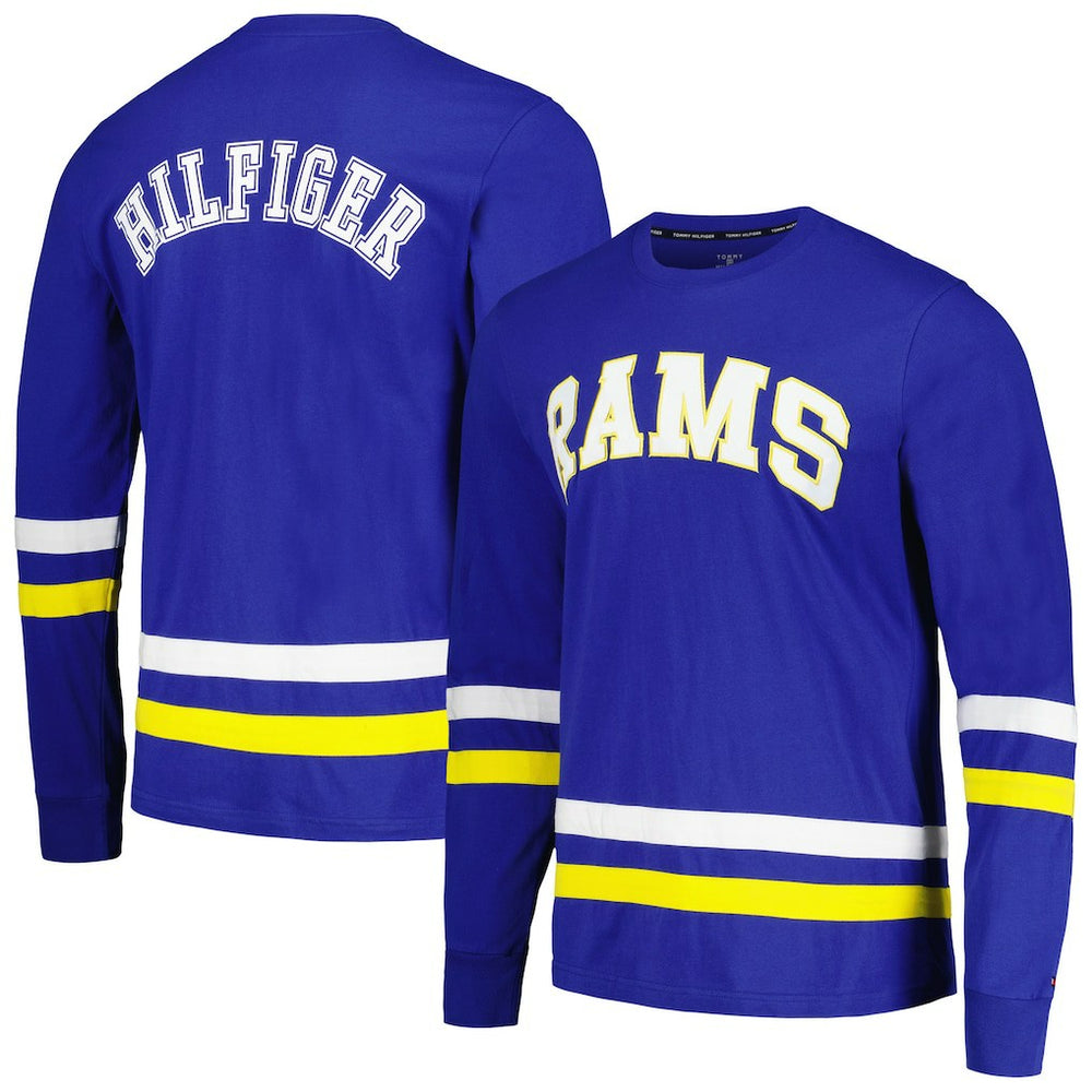 Los Angeles Rams Tommy Hilfiger Nolan Long Sleeve T-Shirt Royal/Gold