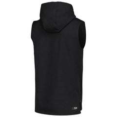 Las Vegas Raiders MSX by Michael Strahan Marathon Sleeveless Pullover Hoodie Black