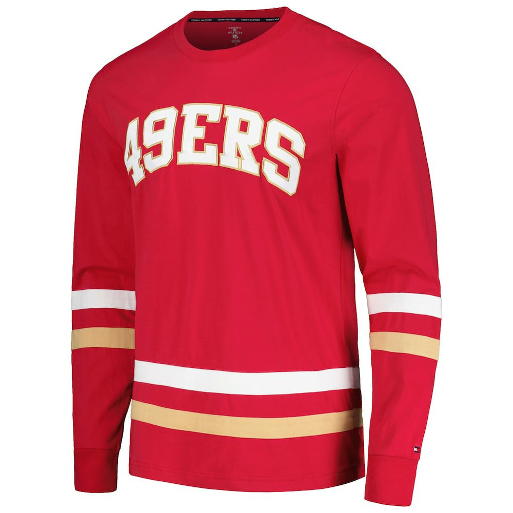 San Francisco 49ers Tommy Hilfiger Nolan Long Sleeve T-Shirt Red/Gold