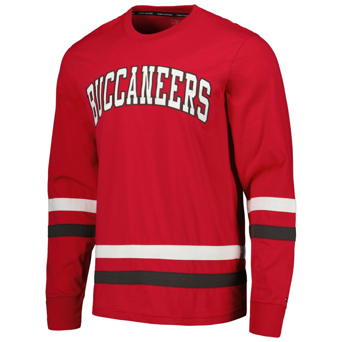 Tampa Bay Buccaneers Tommy Hilfiger Nolan Long Sleeve T-Shirt Red/Pewter