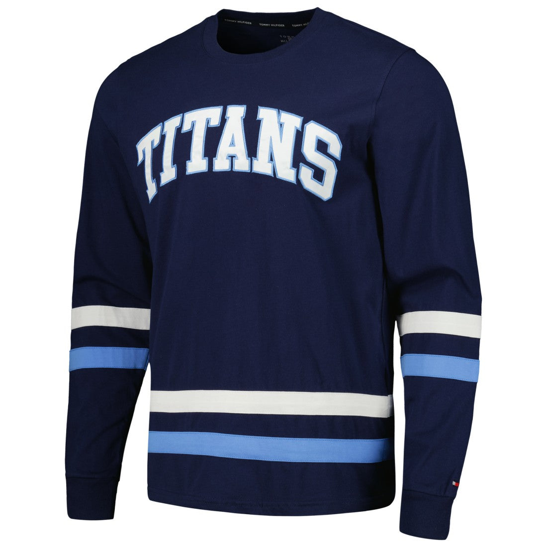 Tennessee Titans Tommy Hilfiger Nolan Long Sleeve T-Shirt Navy/Light Blue