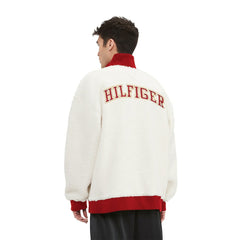 San Francisco 49ers Tommy Hilfiger Jordan Sherpa Quarter-Zip Sweatshirt Cream