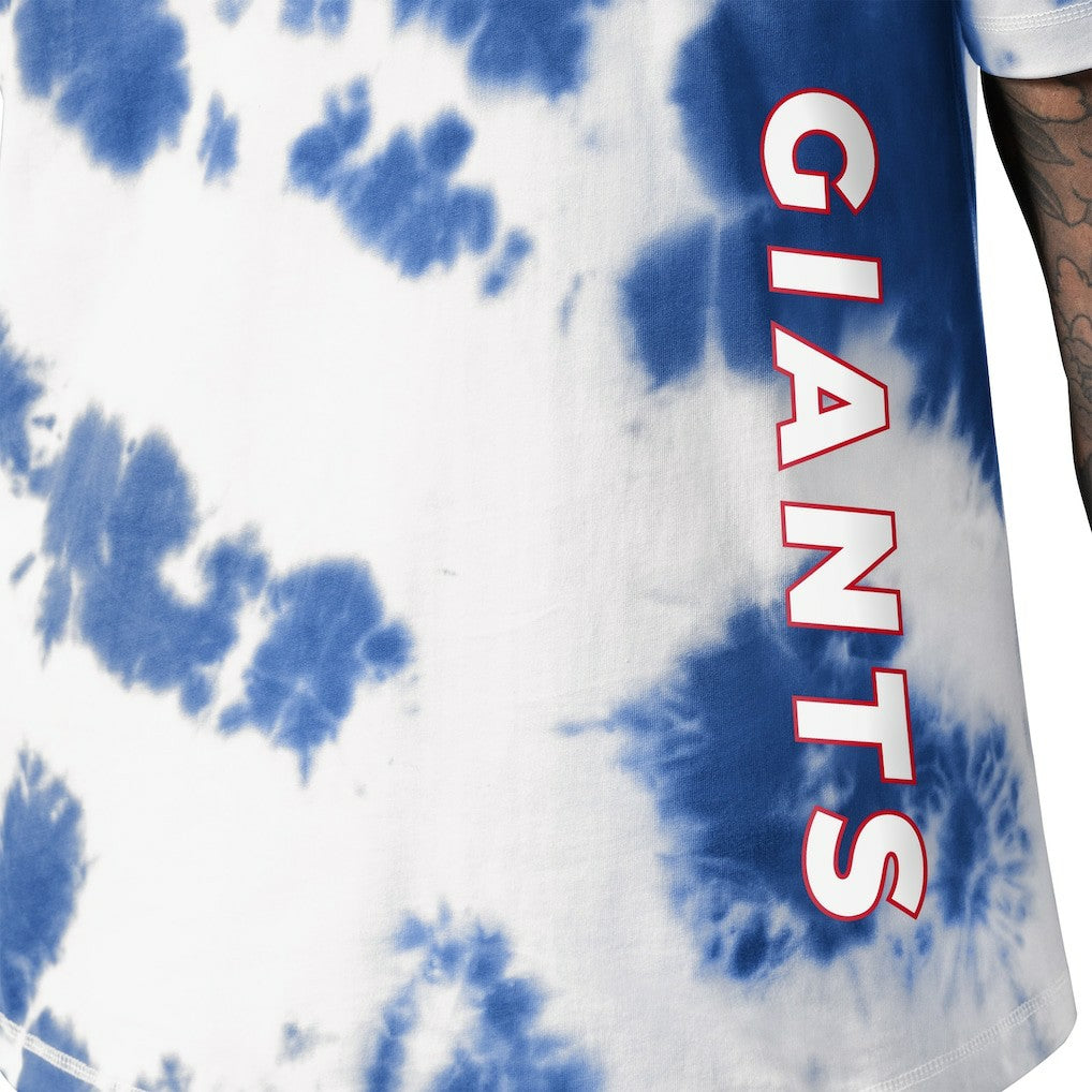 New York Giants MSX by Michael Strahan Freestyle Tie-Dye T-Shirt Royal
