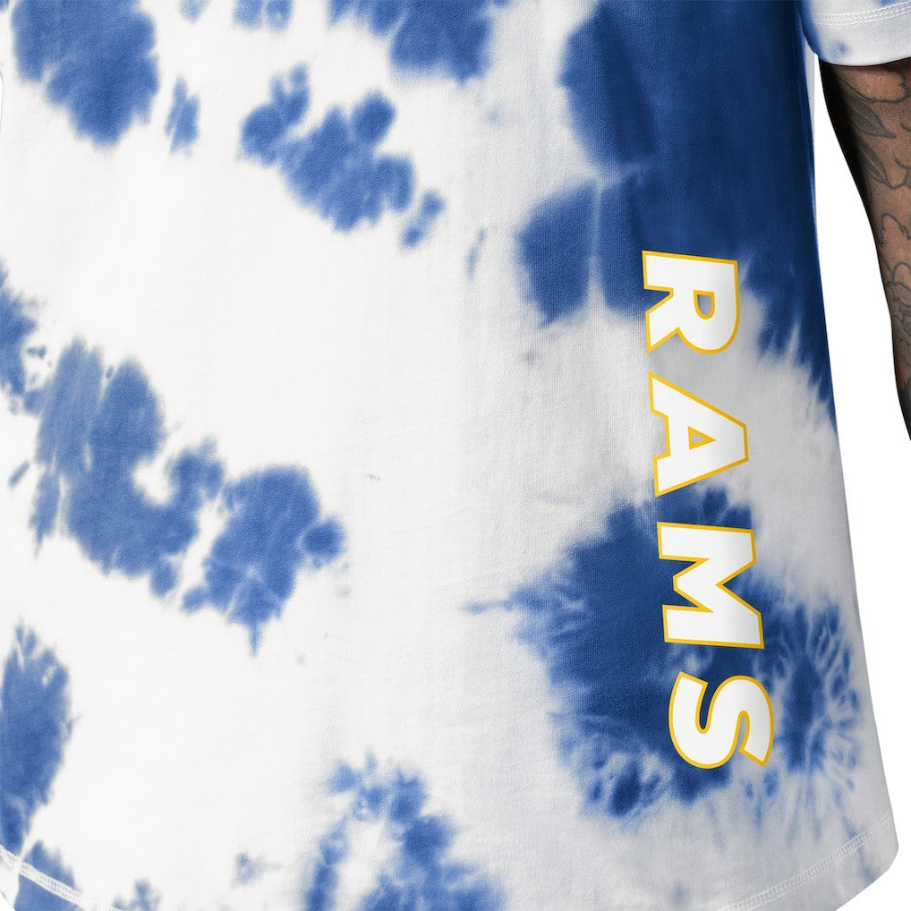 Los Angeles Rams MSX by Michael Strahan Freestyle Tie-Dye T-Shirt Royal
